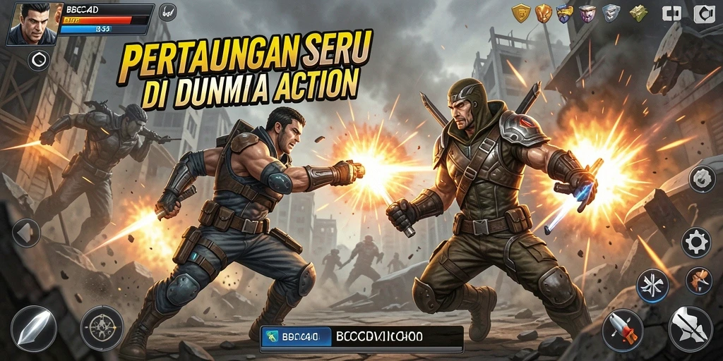 Tampilan seru dari gameplay BBCA4D yang penuh aksi dan tantangan.