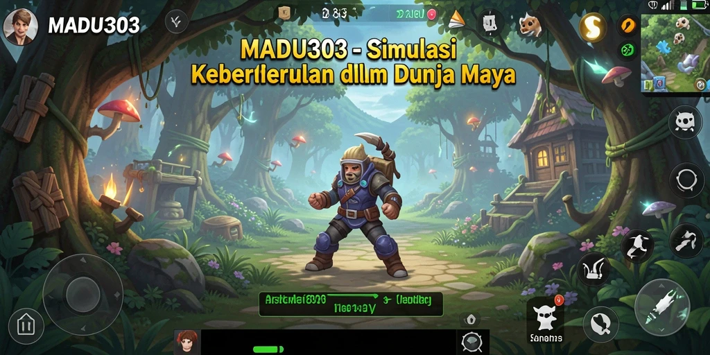 Tampilan menarik dari gameplay MADU303 yang penuh simulasi.